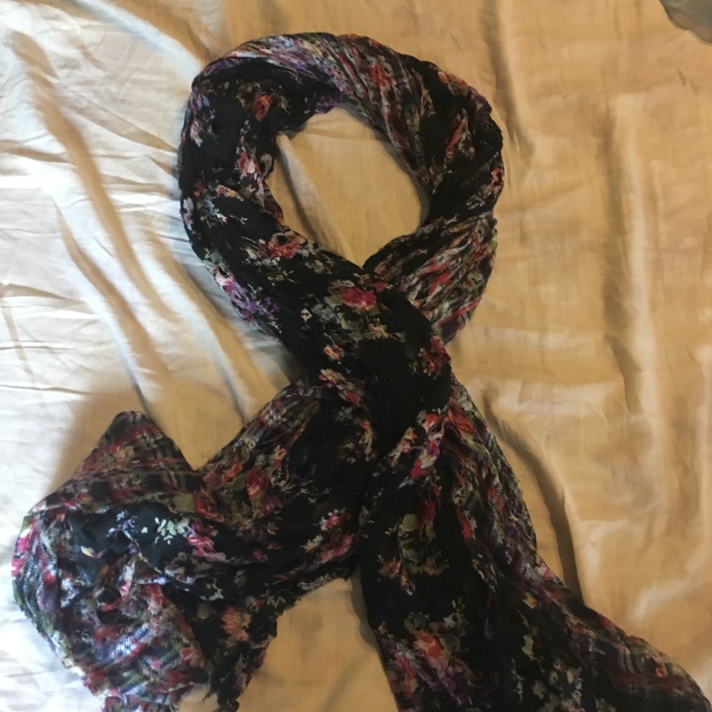 Floral scarf